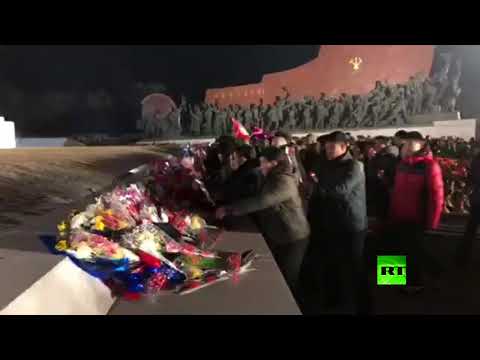 الكوريون يحجون إلى ضريح القائد المؤسس