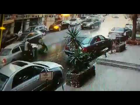 شاهد توقيف مفتعل حادث الدهس في جبل عمان