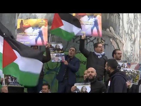 احتجاجات في غزة والضفة رفضًا لاعتبار القدس عاصمة لاسرائيل