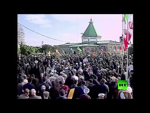 شاهد الآلاف يشاركون في مسيرات داعمة للحكومة الإيرانية