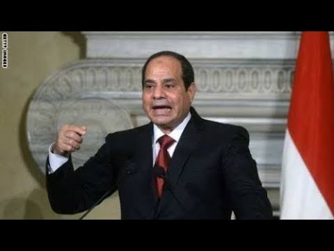 شاهد السيسي يهدد إسرائيل وأميركا بالقوة الغاشمة بعد حادثة مسجد الروضة