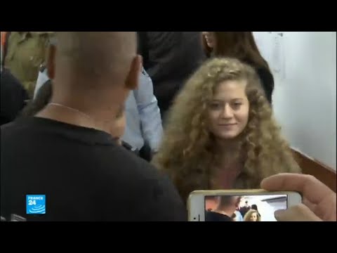شاهد محاكمة عهد التميمي الطفلة التي تحدت إسرائيل