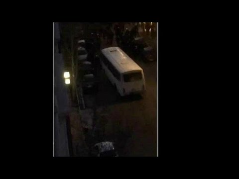 شاهد دهس 3 ضباط إيرانيين في العاصمة طهران