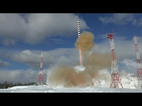 إطلاق الشيطان 2 الصاروخ الباليستي الروسي الجديد