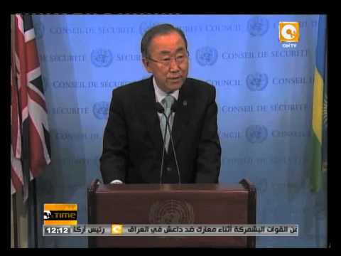مون يبدي أسفه إثر فشل المفاوضات في جنوب السودان