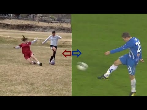 أهداف ومهارات كرة قدم من نوع آخر