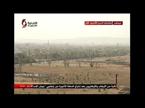 الطيران السوري يقصف مواقع مسلحين في اليرموك والحجر الأسود