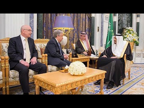 لقاء الملك سلمان مع رئيس لجنة الشراكات في حلف شمال الأطلسي