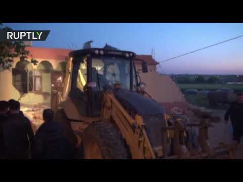 شاهد زلزال يضرب مناطق في تركيا