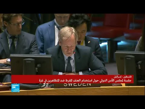 شاهد كلمة ممثل السويد في جلسة مجلس الأمن