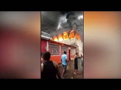مقتل ثمانية أشخاص إثر حريق في منزل خلال احتجاجات دامية في نيكاراغوا