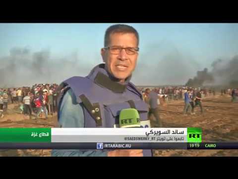 شاهد سقوط 6 قتلى فلسطينيين ونحو مائتي مصابًا خلال مسيرات العودة في غزَّة