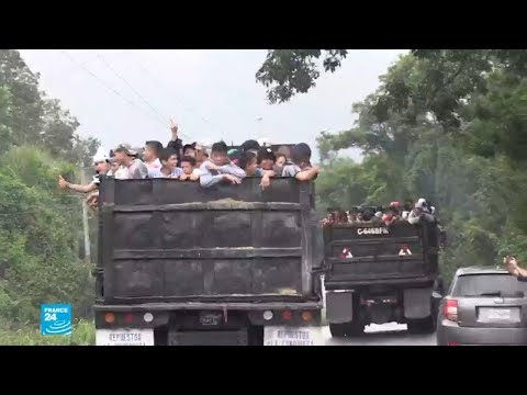 شاهد ترامب يهدد بنشر الجيش الأميركي على الحدود المكسيكية