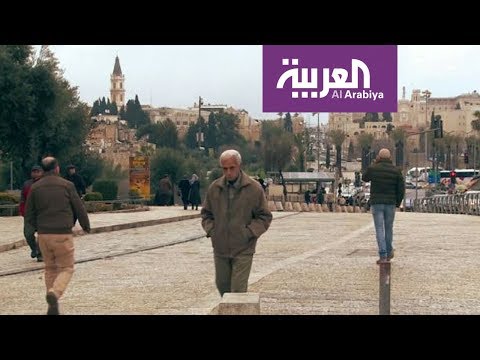 شارع السلطان سليمان المحاذي لأسوار القدس القديمة