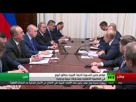 اجتماع فلاديمير بوتين ورجب طيب أردوغان