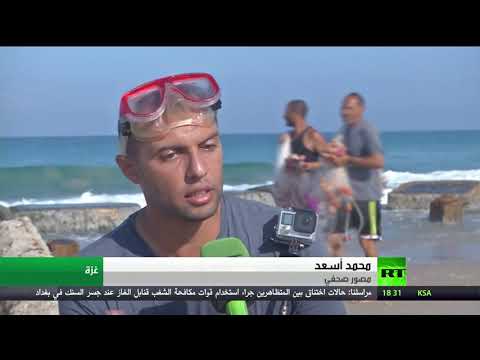 لقطات مميزة للبيئة البحرية في فيلم وثائقي عن قطاع غزة