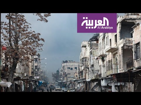 مدينة سراقب السورية بلا سكان