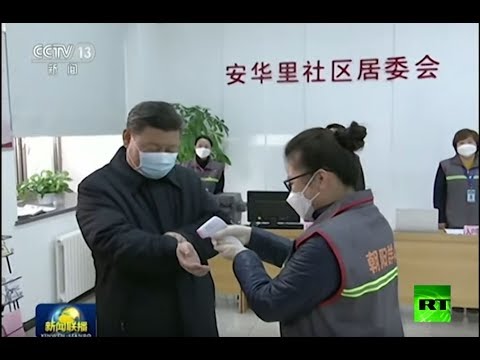 الرئيس الصيني يدخل بقناع إلى مستشفى للتأكد من عدم إصابته بـكورونا