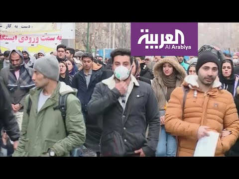 الفيروس القادم من الصين ينتشر على طول محور إيران السياسي