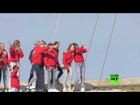 كورونا يجبر طلابًا هولنديين على الإبحار بسفينة شراعية قديمة عبر الأطلسي