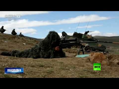 مناورات عسكرية صينية قرب منطقة وقوع الاشتباك الحدودي مع الهند