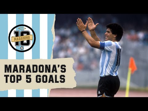 شاهد أجمل أهداف الأسطورة الأرجنتيني الراحل دييغو مارادونا