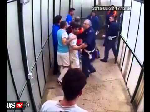 معركة شوارع فى دورى الدرجة الرابعة فى إيطاليا