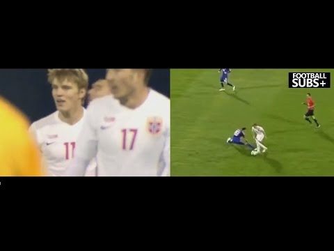 بالفيديو أوديغارد يطرق أبواب تشكيلة الريال