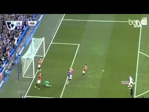 بالفيديو هدف هازارد في شباك مانشستر يونايتد