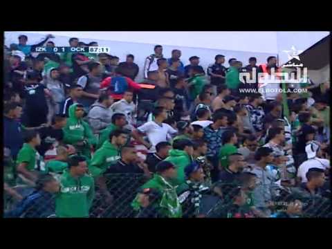 شاهد أحداث الشغب في مباراة اتحاد الخميسات وأولمبيك خريبكة