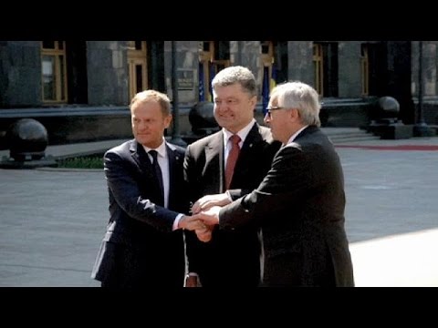 بالفيديو قمة أوروبية أوكرانية في كييف