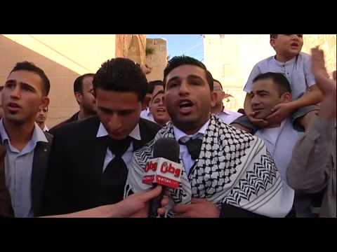 زفة العريس في الحرم الإبراهيمي تعود بعد غياب