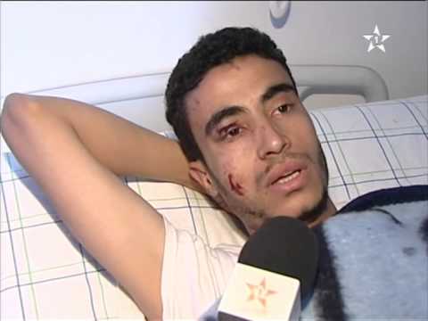 بالفيديو مُصابي حادث السير في برشيد