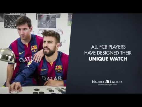 شاهد ساعات يد من تصميم نجوم برشلونة