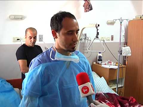 شاهد الطفل صوافطة نموذج مخلفات وألغام الاحتلال