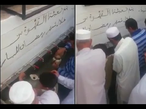 شاهد سعودي يضع سبيلًا لقهوة عربية