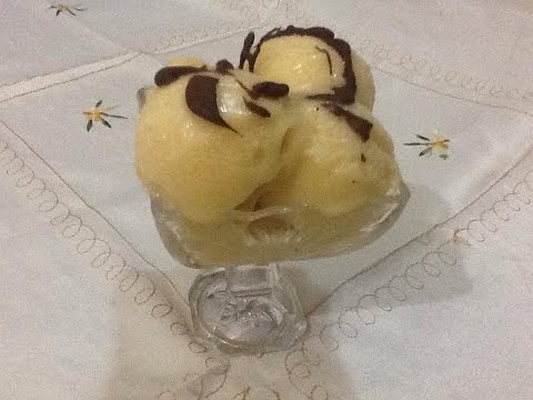 مثلجات آيس كريم الموز سهلة وقليلة السعرات الحرارية