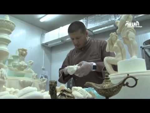 شاهد حلوى روسية على شكل لوحات فنية