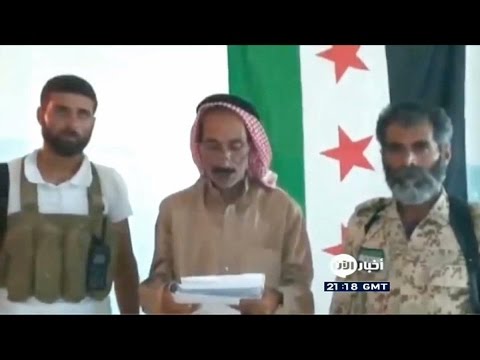 فيديو تشكيل مجلس عسكري من أبناء العشائر في تل أبيض السورية