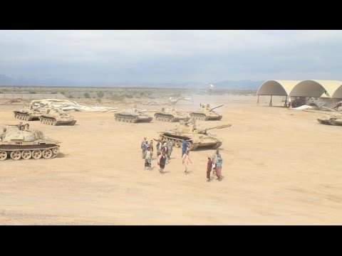 بالفيديو قاعدة العند كاملة تحت سيطرة المقاومة الشعبية