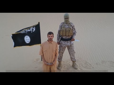 شاهد موالون لـ داعش يهددون بقتل كرواتي في مصر