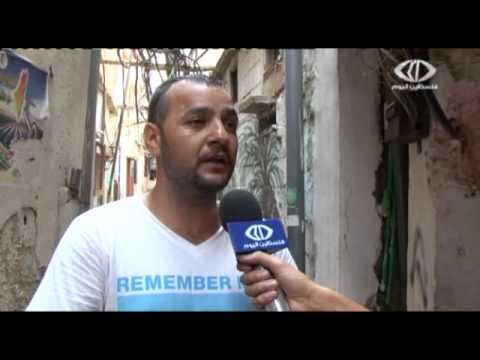 شاهد إصابة الفلسطيني أحمد كساب بصعقة كهربائية