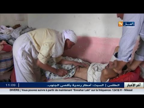 شاهد طريقة يستعملها الشيخ بخوش لعلاج الأمراض