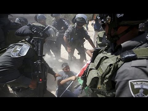 شاهداشتباكات عنيفة بين القوات الإسرائيلية وفلسطينيين في جنين