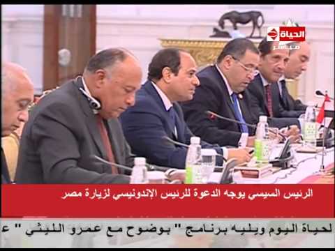 شاهد الرئيس السيسي يصل القاهرة بعد انتهاء جولته الآسيوية