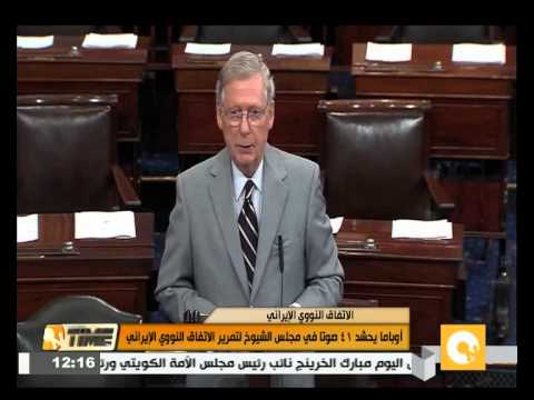 شاهد أوباما يحشد 41 صوتا في مجلس الشيوخ