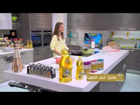 شاهد عمل مكرونة بالسالمون والشبت