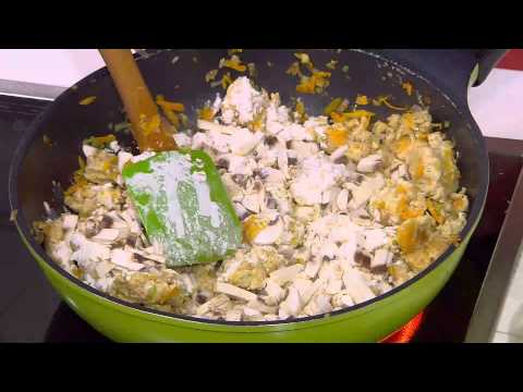 طريقة عمل رقاق بالدجاج والبشاميل