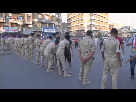 شاهد احتجاجات بغداد وتظاهراتها مصدر رزق للباعة الجائلين
