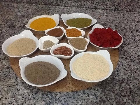 فيديو تحضير التوابل المغربية في المنزل